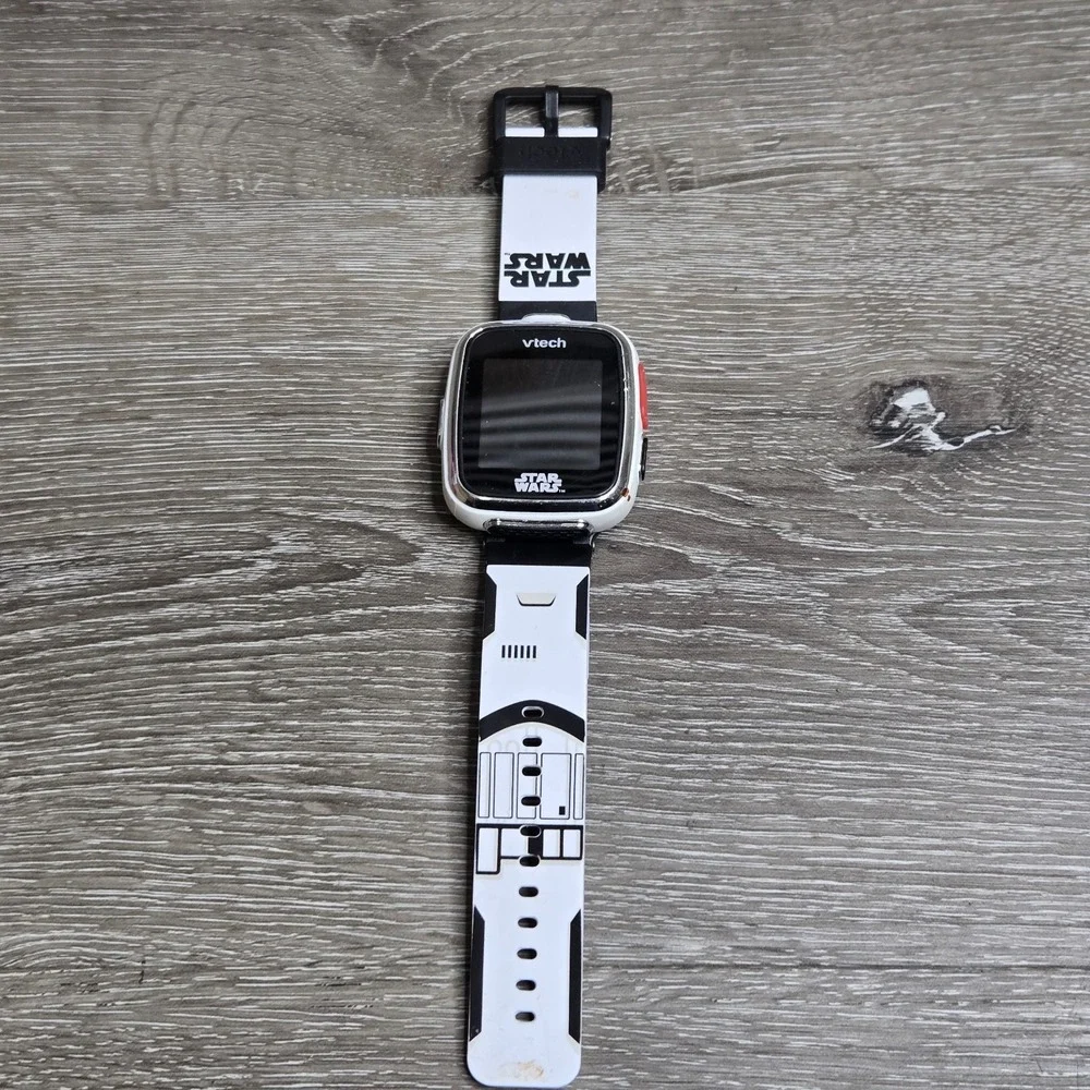 Vtech Star Wars First Order Stormtrooper SmartWatch Rare White Clock